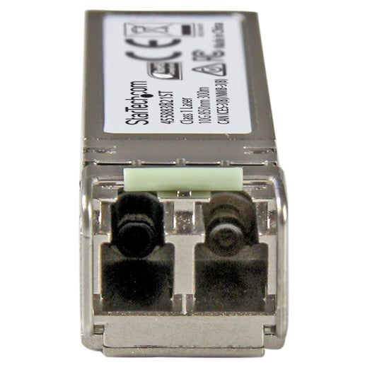 StarTech.com HPE 455883-B21 Compatible SFP+ Module - 10GBASE-SR - 10GbE Multi Mode Fiber Optic Transceiver - 10GE Gigabit Ethernet SFP+ - LC 300m - 850nm - DDM HPE 6120XG, 6120G, Flex Fabric - TAA