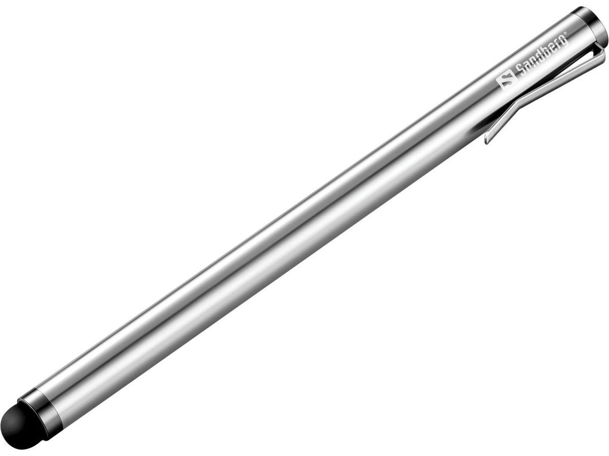 Sandberg Smartphone Stylus Smartphone Stylus, Mobile phone/Smartphone, Silver, 5 g, 140 mm, 7 mm, 7 mm