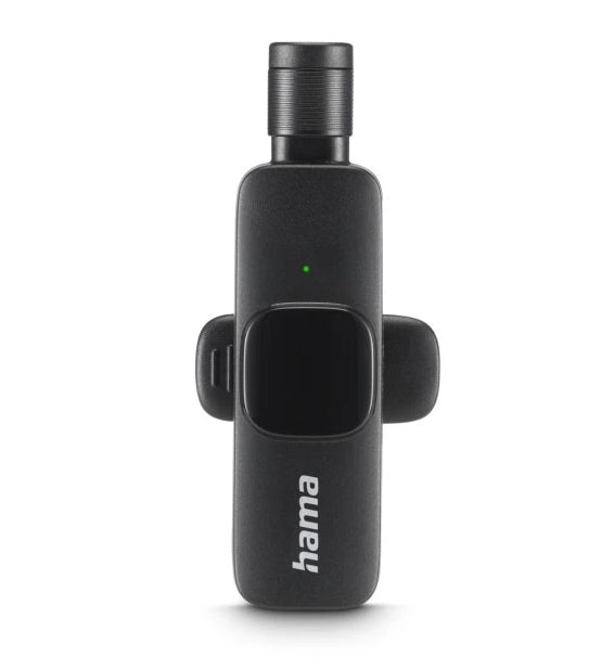 Hama Smart Wireless Black Lavalier/Lapel microphone