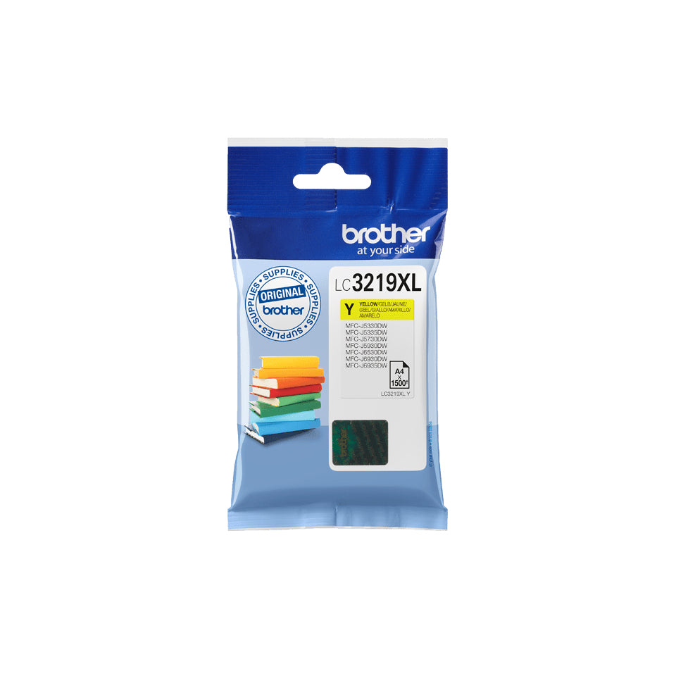 Brother LC-3219XLY Ink cartridge yellow, 1.5K pages ISO/IEC 24711 for Brother MFC-J 5330