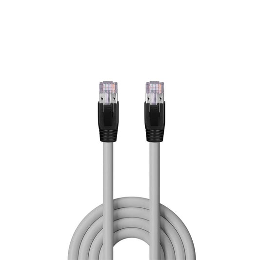 Lindy 50m Cat.6A U/FTP LSZH Solid Core Cable, Grey