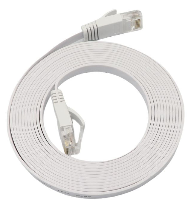 Microconnect V-UTP6A05W-FLAT-LSZH networking cable White 5 m Cat6a U/UTP (UTP)