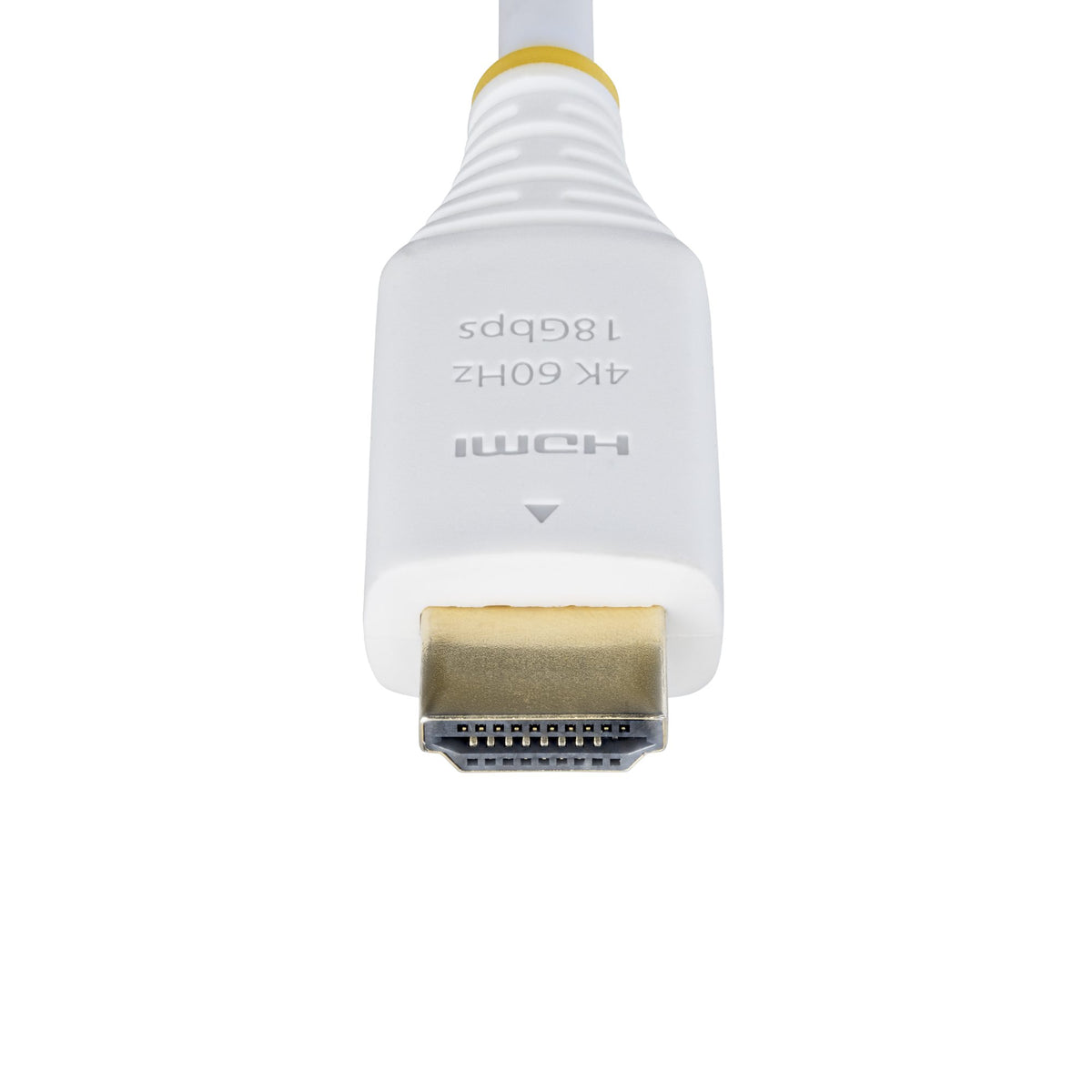StarTech.com 6ft (1.8m) Premium Certified High Speed HDMI Cable, 4K 60Hz/1440p 144Hz, HDR10/HDCP 2.2/ARC, 18Gbps, UHD HDMI 2.0 Cord for TV/Monitor/Display, TPE Jacket, White