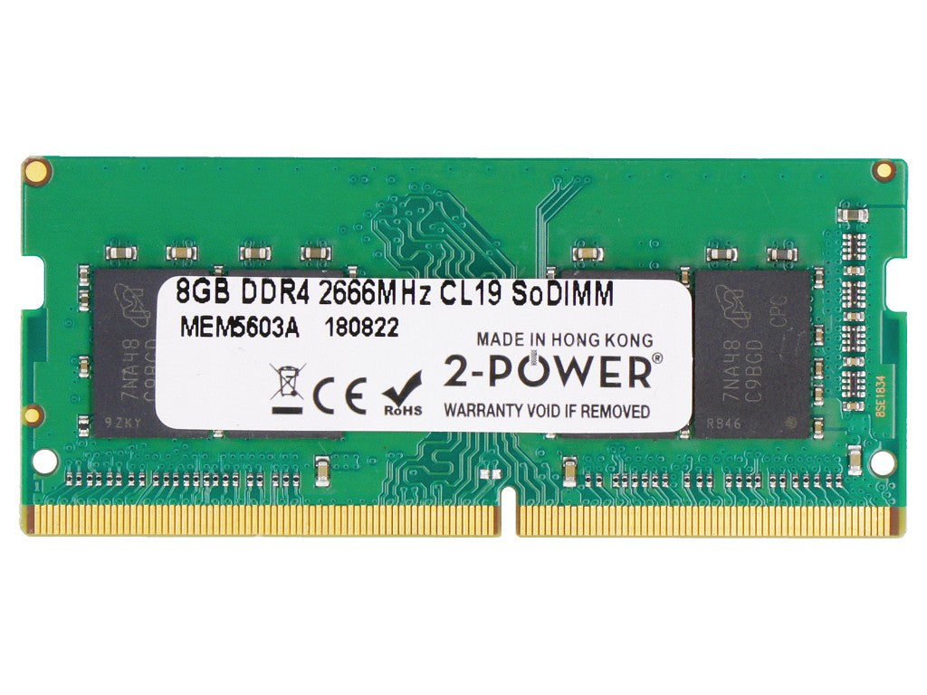2-Power 2P-KCP426SS8/8 memory module 8 GB 1 x 8 GB DDR4 260-pin SO-DIMM