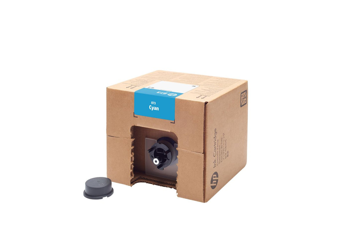 HP 873 3-liter Cyan Latex Ink Cartridge 873 3-liter Cyan Latex Ink Cartridge, Latex-based ink, 3000 ml, 1 pc(s), Single pack