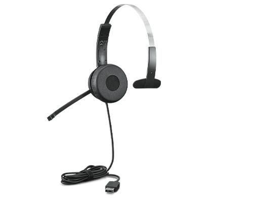 Lenovo 100 Mono USB Headset 100 Mono, Headset, Head-band, Office/Call center, Black, Monaural, 1.8 m