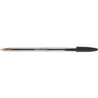 BIC Cristal Black Medium Ballpoint Pen Pack of 50
