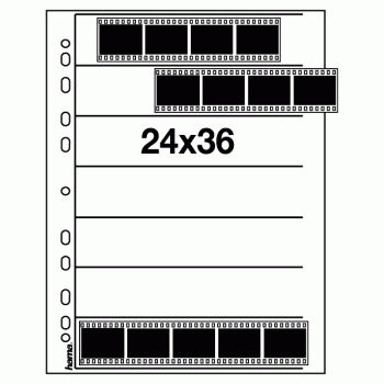 Hama Negative sleeves, 24 x 36 mm, Polypropylene photo album