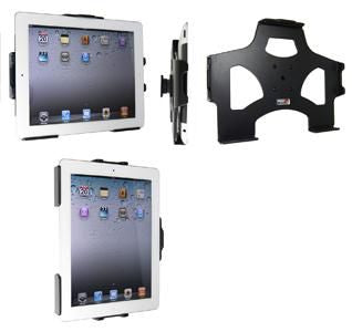 Brodit Original holder the iPad 2, iPad 3, iPad 4 with cig-plug, USB cable, charging cable