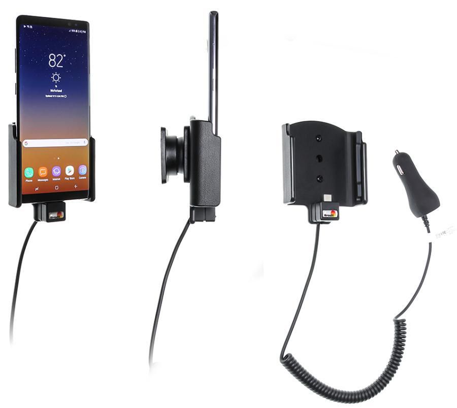 Brodit Active holder with cig-plug With tilt swivel. 512999, Mobile phone/Smartphone, Active holder, Car, Black