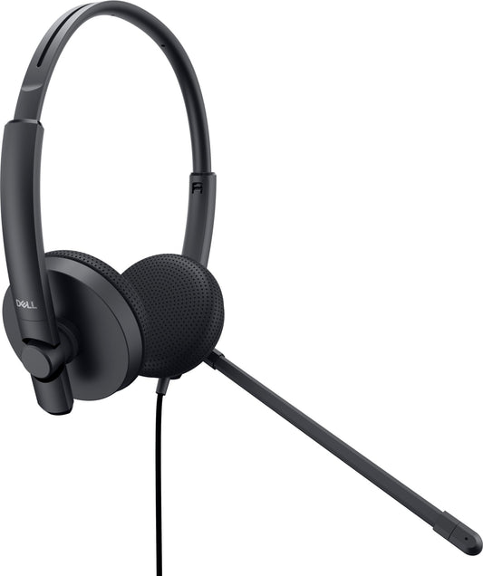 DELL WH1022 Headset Wired Head-band Calls/Music USB Type-A Black