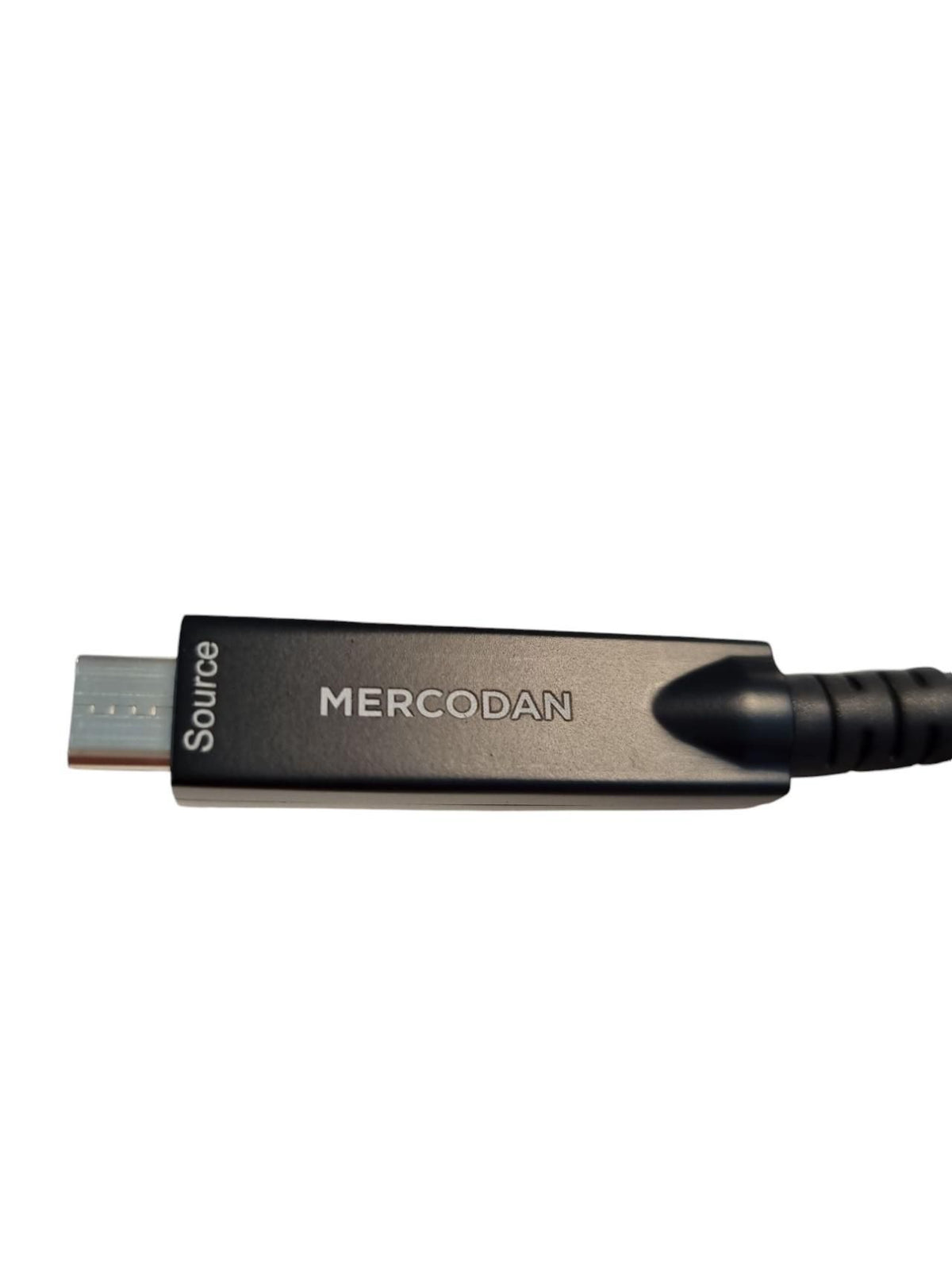 Mercodan Fiber USB-C cable 10m, Supports 4K@60Hz, 60W,10Gbps data, TPE jacket, USB-C: Male - USB-C Male