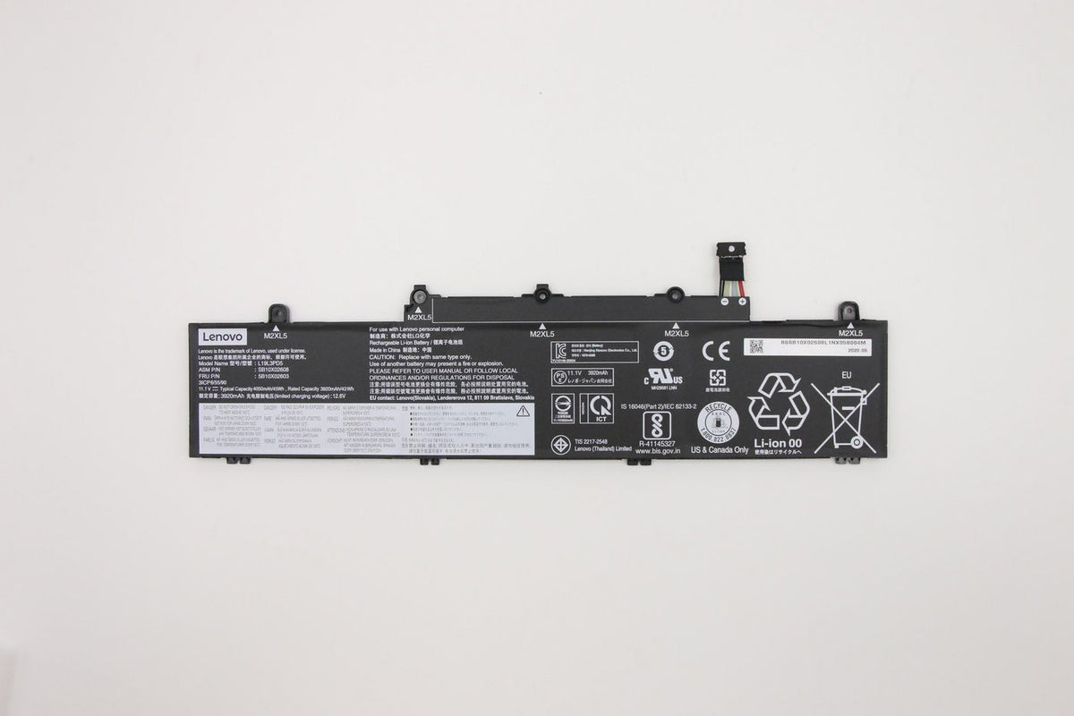 Lenovo compatible 3-cell rechargeable battery 11.1V 4050mAh 5B10X02603, Battery, Lenovo