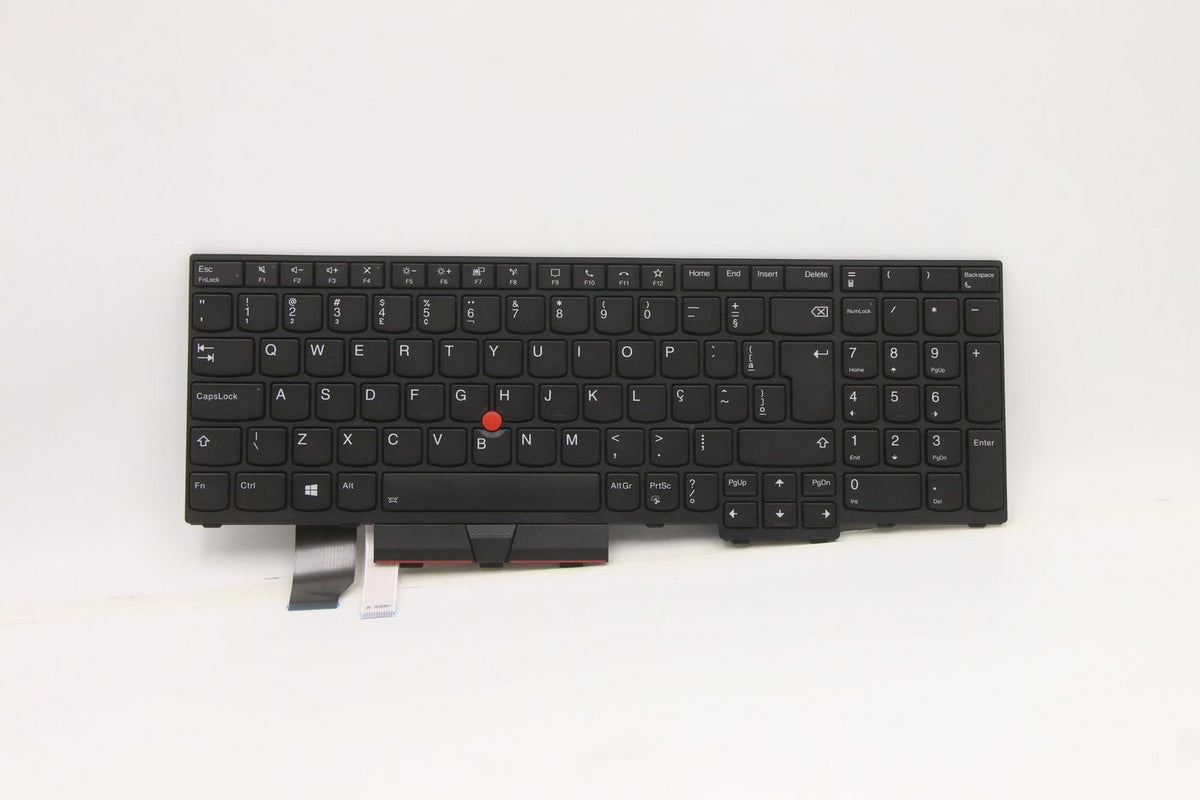 Lenovo FRU Thor Keyboard Num BL (Liteon) Brazil Portuguese 5N20W68293, Keyboard, Brazilian-Portuguese, Lenovo, ThinkPad L15 (20U7, 20U8)