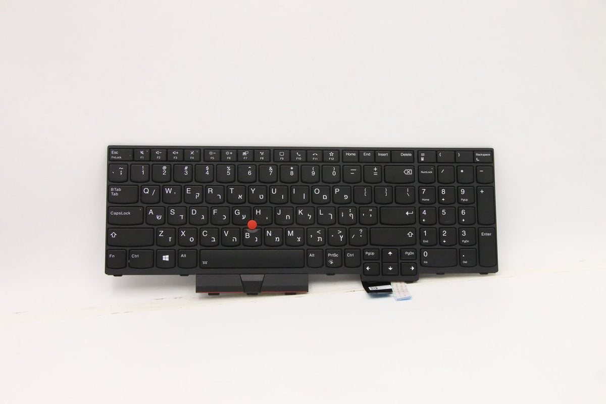Lenovo FRU CS20 P Keyboard Num BL (Transimage) Hebrew 5N20Z74835, Keyboard, Hebrew, Lenovo, ThinkPad P15 Gen 1 (20ST, 20SU)