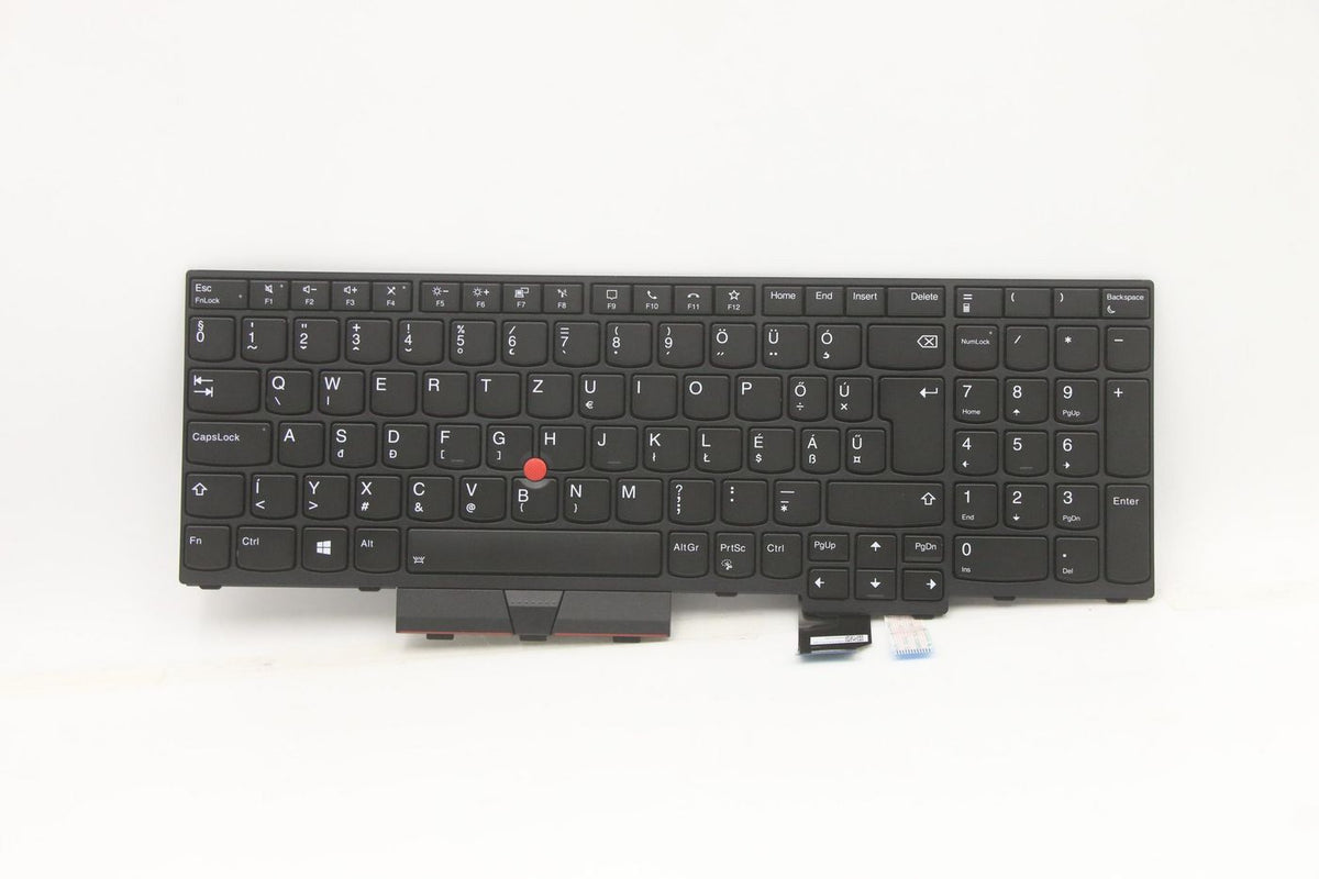 Lenovo FRU CS20 P Keyboard Num BL (Transimage) Hungarian 5N20Z74836, Keyboard, Hungarian, Lenovo, ThinkPad P15 Gen 1 (20ST, 20SU)