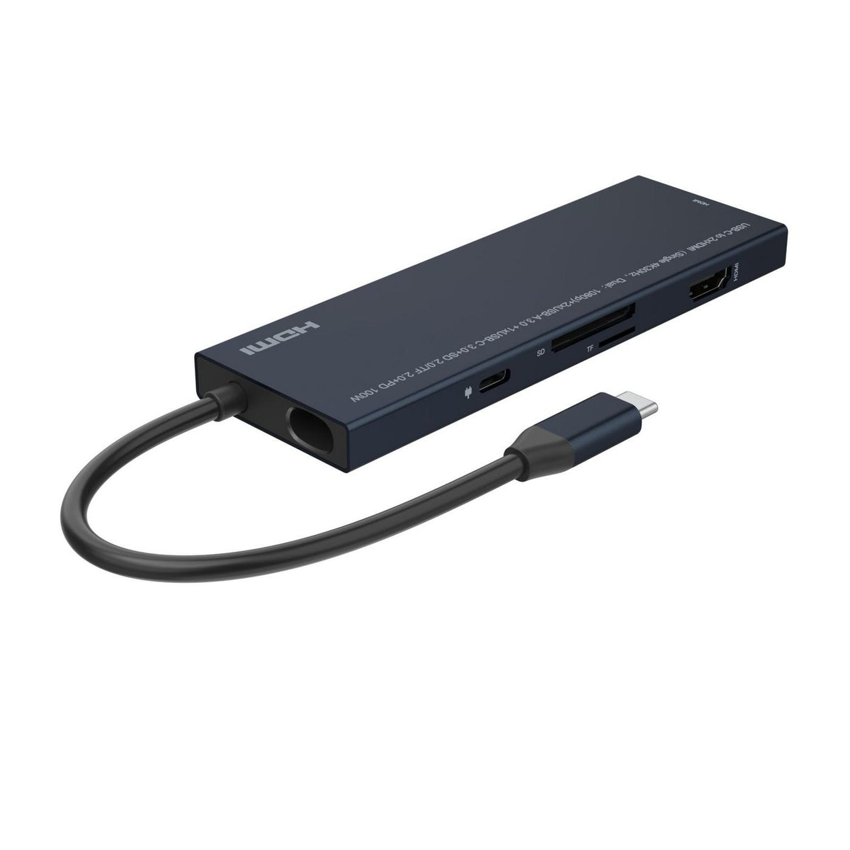 Microconnect USB3.1CCOM18 laptop dock/port replicator Wired Black