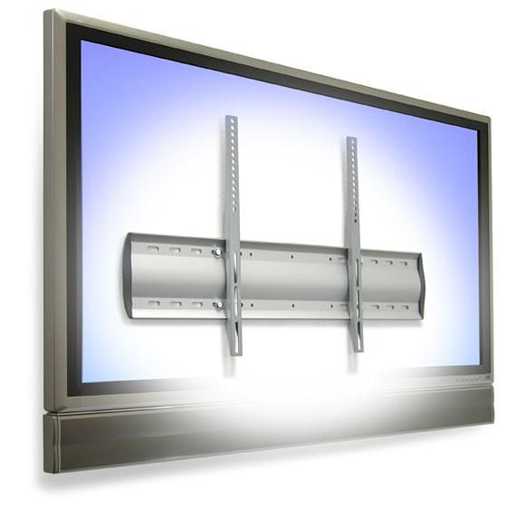 Ergotron FIXED WALLMOUNT.MEDIUM DISPLAY WM Low Profile Wall Mount, 79 kg, 81.3 cm (32"), 165.1 cm (65"), Silver
