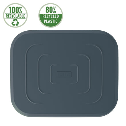 Leitz Ergo Adjustable Desk Foot Rest, 80% recycled plastic