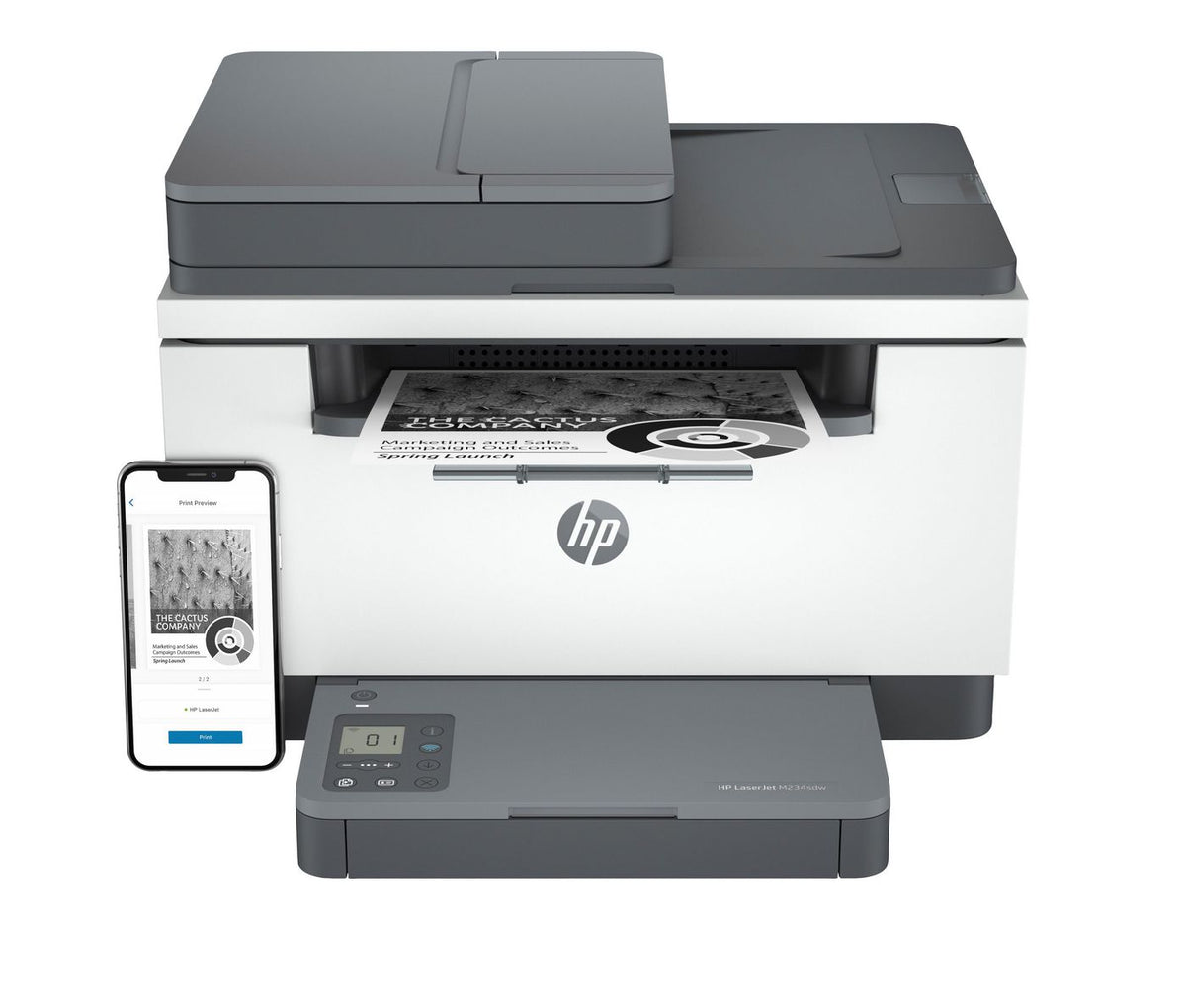HP Laserjet Mfp M234Sdw Printer, Black And White, Printer For Small Office, Print, Copy, Scan, Two-Sided Printing Scan To Email Scan To Pdf