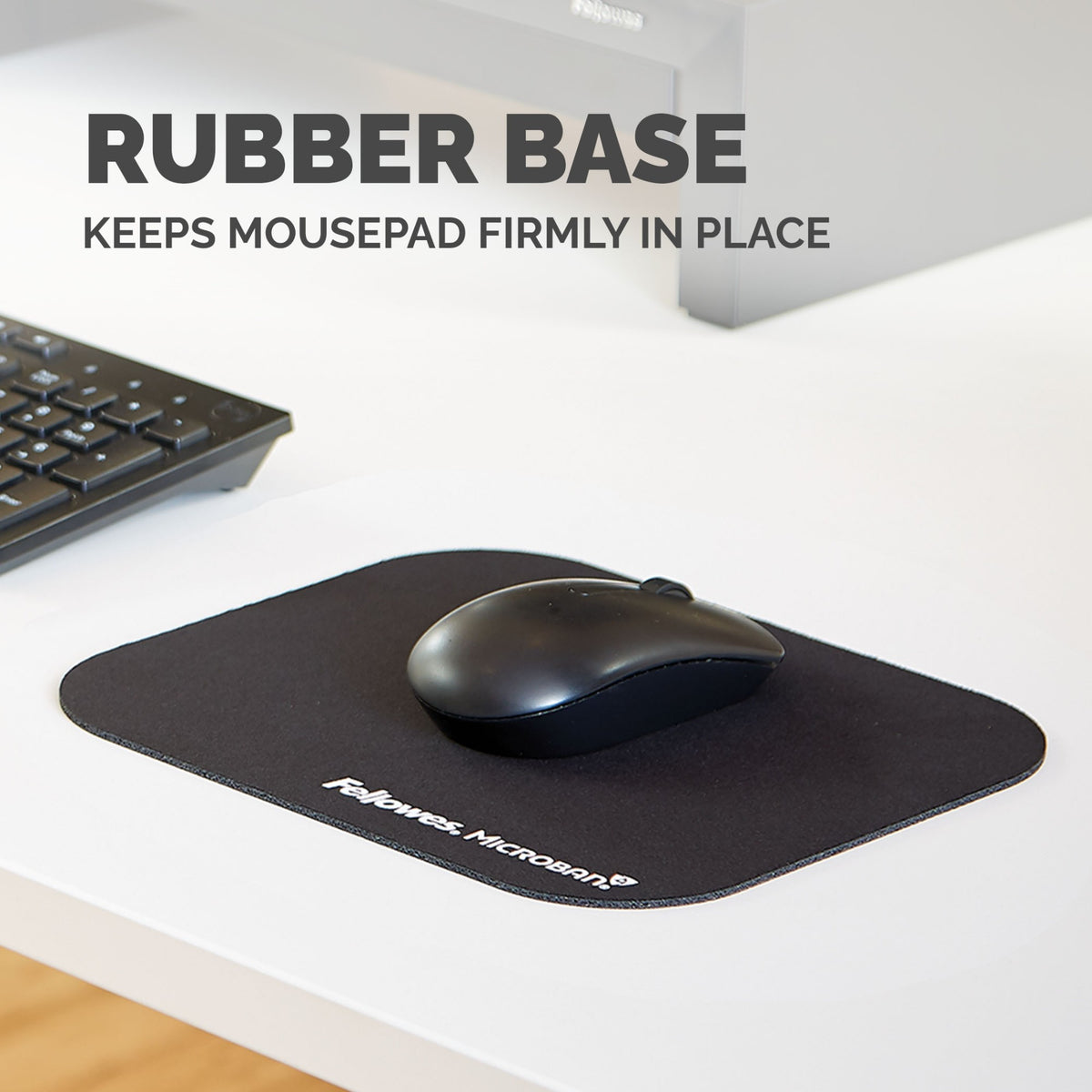 Fellowes 5933907 mouse pad Black