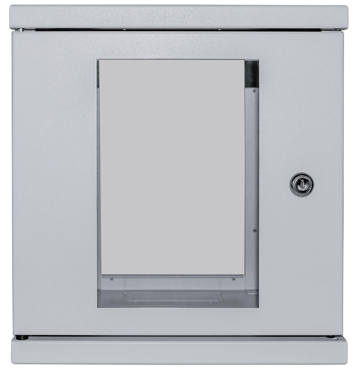Intellinet 10" Wallmount Cabinet 10" Wallmount Cabinet, 6U, 320 (h) x 300 (w) x 300 (d) mm, Max 60kg, Assembled, Grey, 6U, Wall mounted