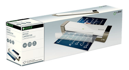 Leitz iLAM Office A3 Hot laminator 400 mm/min Silver, White