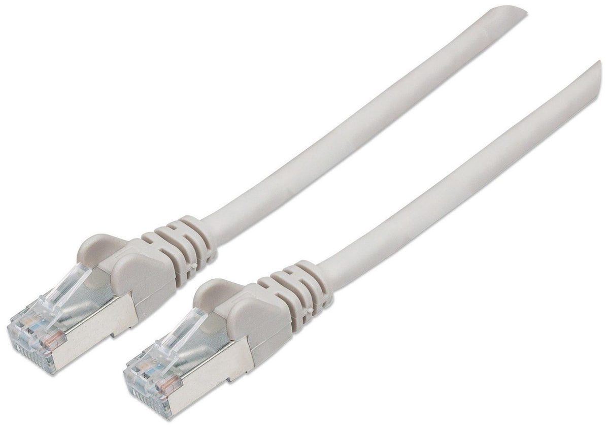 Intellinet LSOH Network Cable, Cat6, SFTP Network Patch Cable, Cat6, 30m, Grey, Copper, S/FTP (cable foiled/twisted pair - all three pairs wrapped