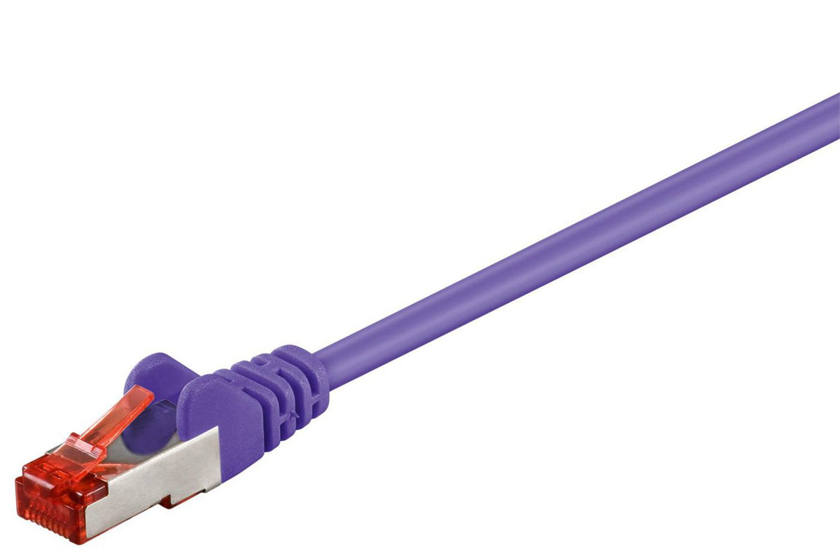 Microconnect B-FTP60025P networking cable Purple 0.25 m Cat6 F/UTP (FTP) Round