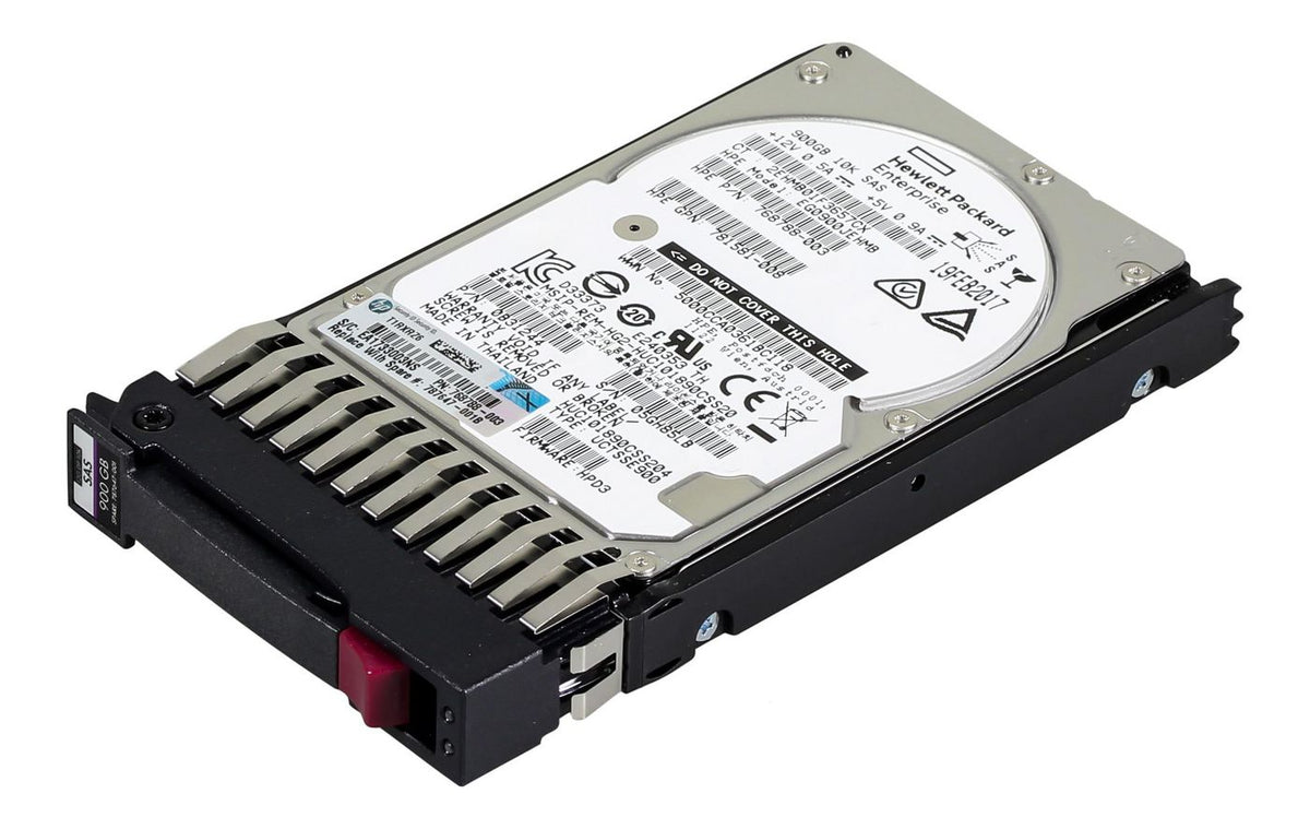 Hewlett Packard Enterprise HDD MSA 900GB 12G 10K 2.5INCH MSA 900GB 12G SAS 10K SFF(2.5in) Dual Port Enterprise 3yr, 2.5", 900 GB, 10000 RPM