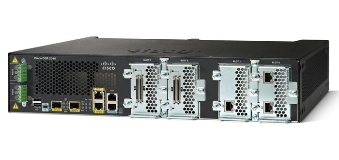 Cisco CGR-2010-SEC/K9 wired router Gigabit Ethernet Black Networking