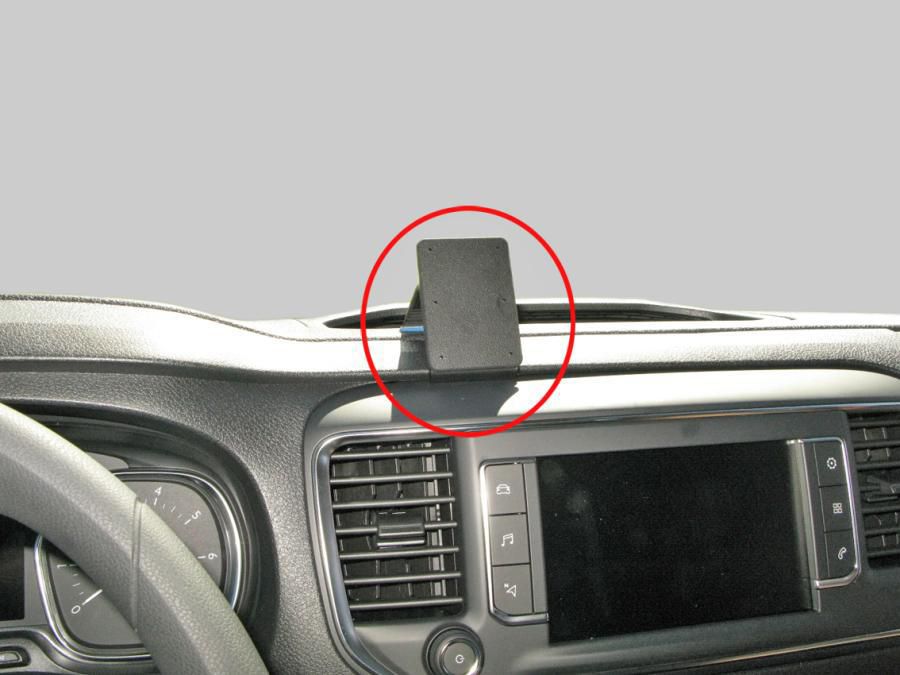 Brodit ProClip, Center mount ProClip, Mobile phone/smartphone, Passive holder, Car, Black