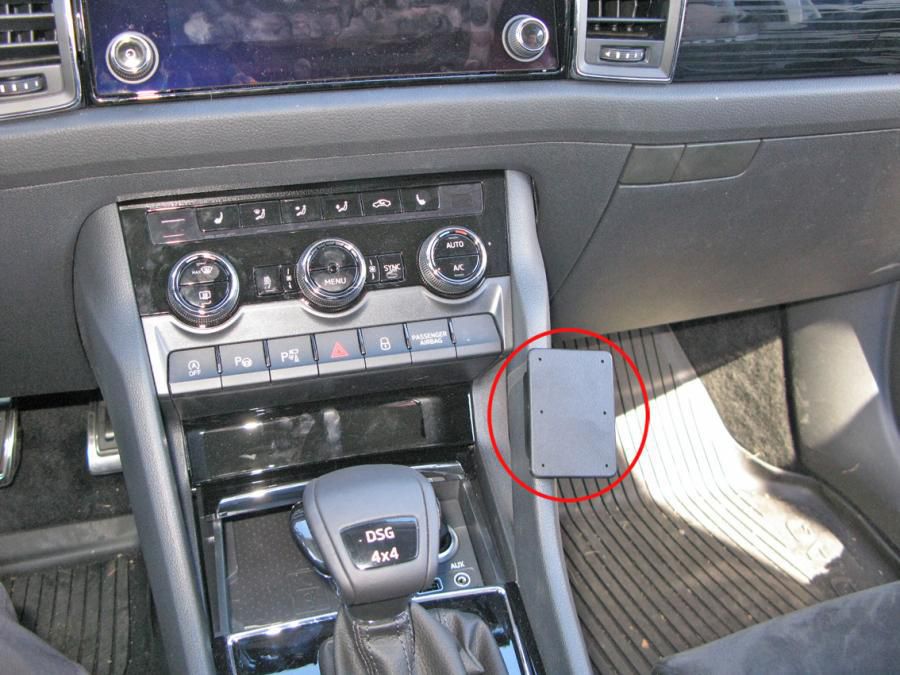 Brodit ProClip Active holder Telephone Black ProClip, Telephone, Active holder, Car, Black