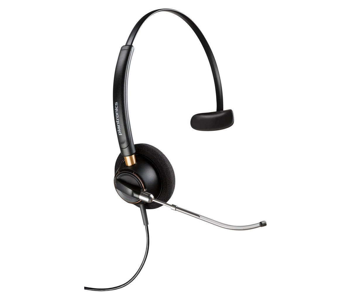 Poly ENCOREPRO HW510V E&A ro HW510V, Headset, Head-band, Office/Call center, Black, Monaural, Wired