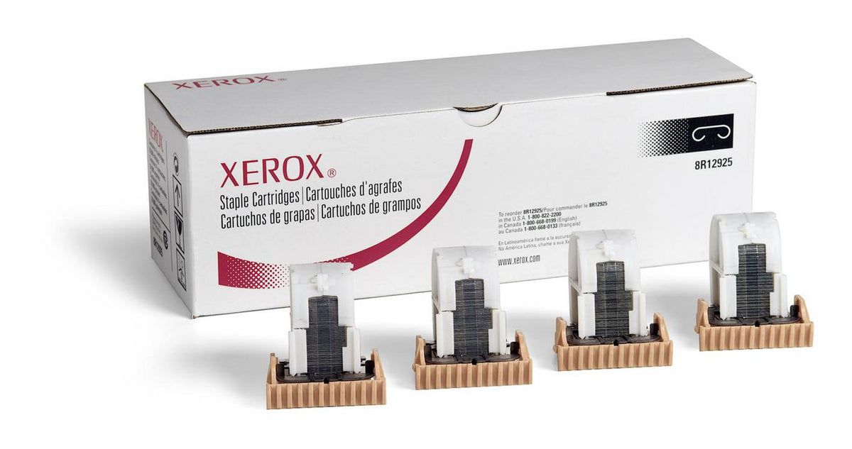 Xerox Staples 4 x 5000 Staple Cartridge for Finisher with Booklet Maker, 2000 staples, Netherlands, 100 mm, 310 mm, 100 mm, 975.2 g