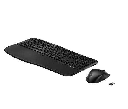 HP 680 CFT Dual-Mode KB/Mse Combo FR keyboard Mouse included Home RF Wireless + Bluetooth Black