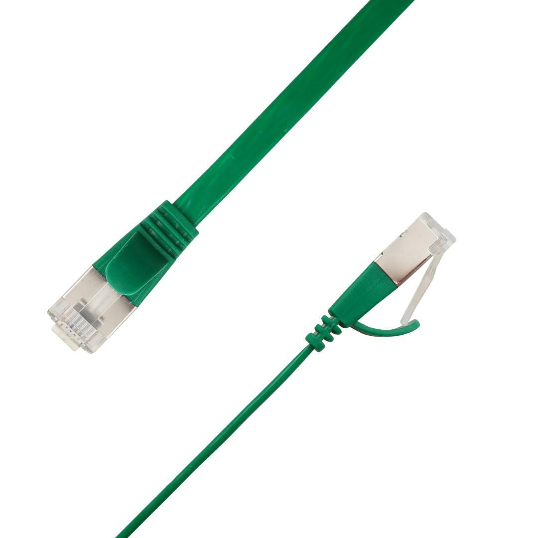 LinkIT STP-FL6A-00450-GR networking cable Green 4.5 m Cat6a U/FTP (STP)