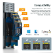 CoreParts MSUB3304 storage drive enclosure HDD/SSD enclosure Black