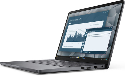 DELL Pro 14 PC14255 AMD Ryzen™ 5 PRO PRO 230 Laptop 35.6 cm (14") Full HD+ 16 GB DDR5-SDRAM 512 GB SSD Wi-Fi 6E (802.11ax) Windows 11 Pro Black UK English