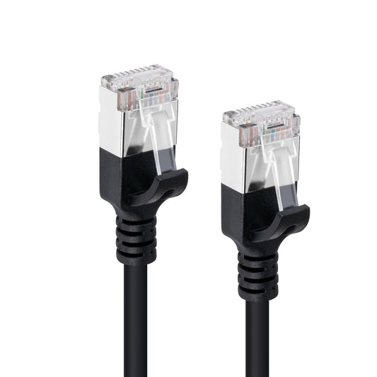 Microconnect V-FTP6A005S-SLIM networking cable Black 0.5 m Cat6a U/FTP (STP)