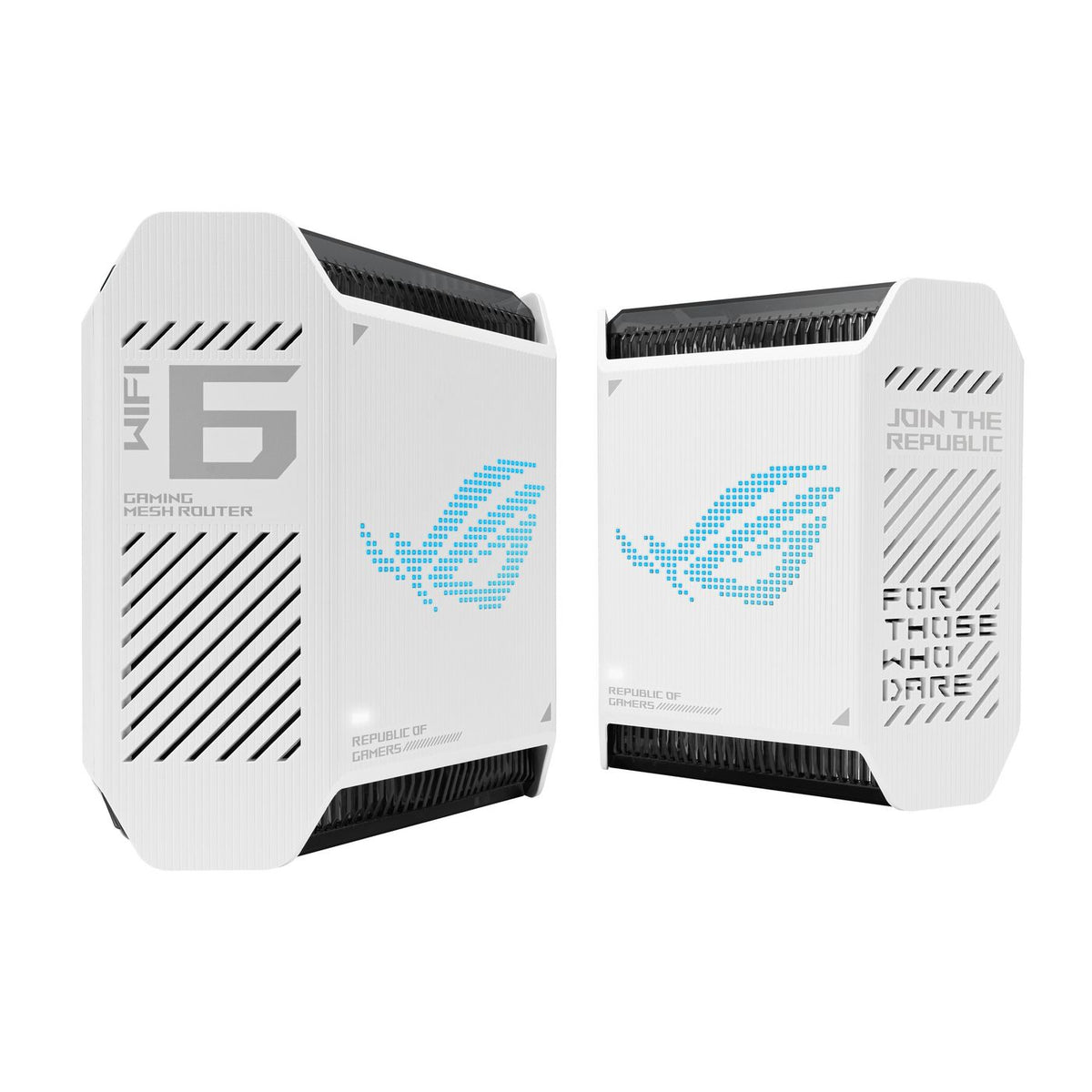 Asus Rog Rapture Gt6 (W-2-Pk) Tri-Band (2.4 Ghz / 5 Ghz / 5 Ghz) Wi-Fi 6 (802.11Ax) White 4 Internal