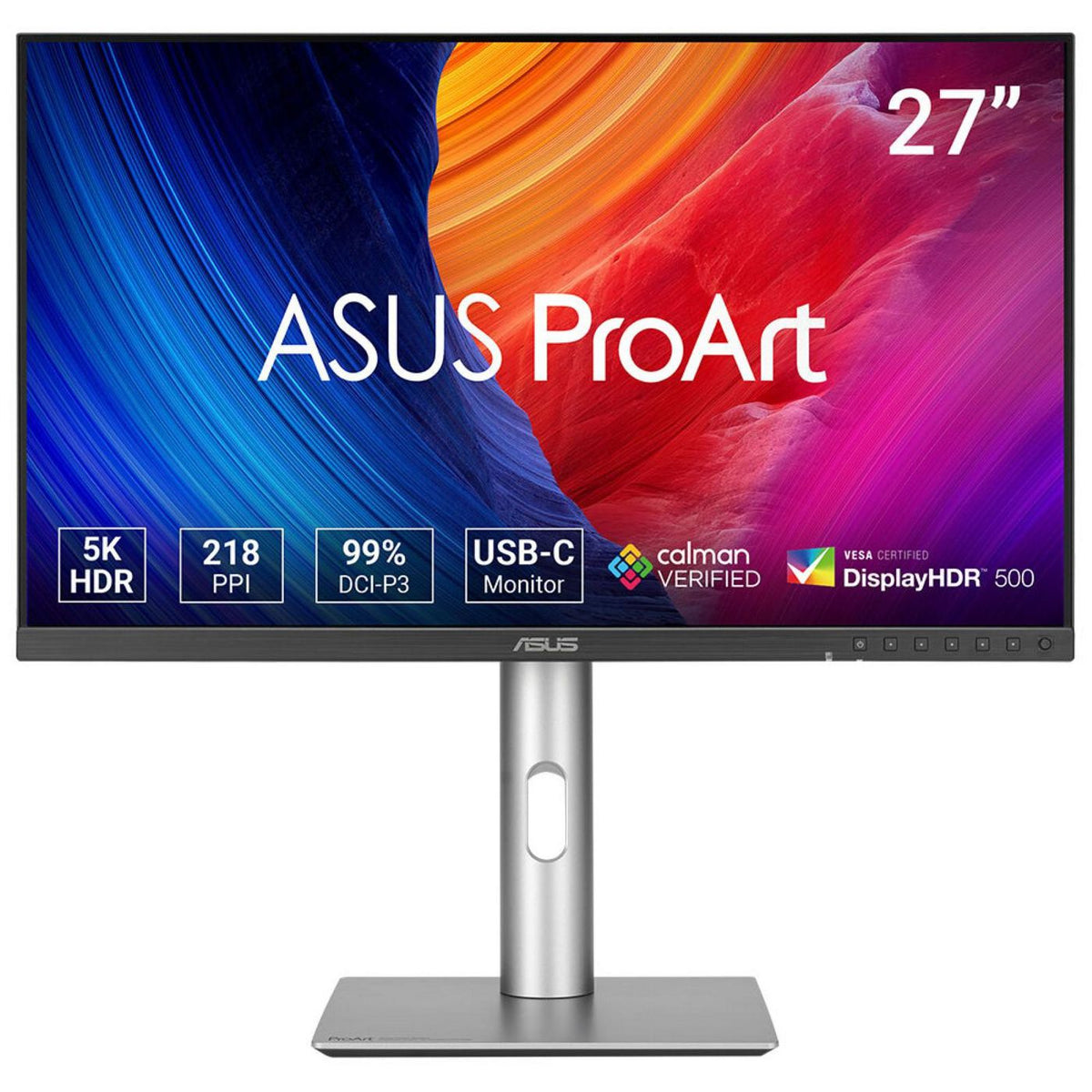 Asus Proart Pa27Jcv Computer Monitor 68.6 Cm (27") 5120 X 2880 Pixels 5K Ultra Hd Lcd Black