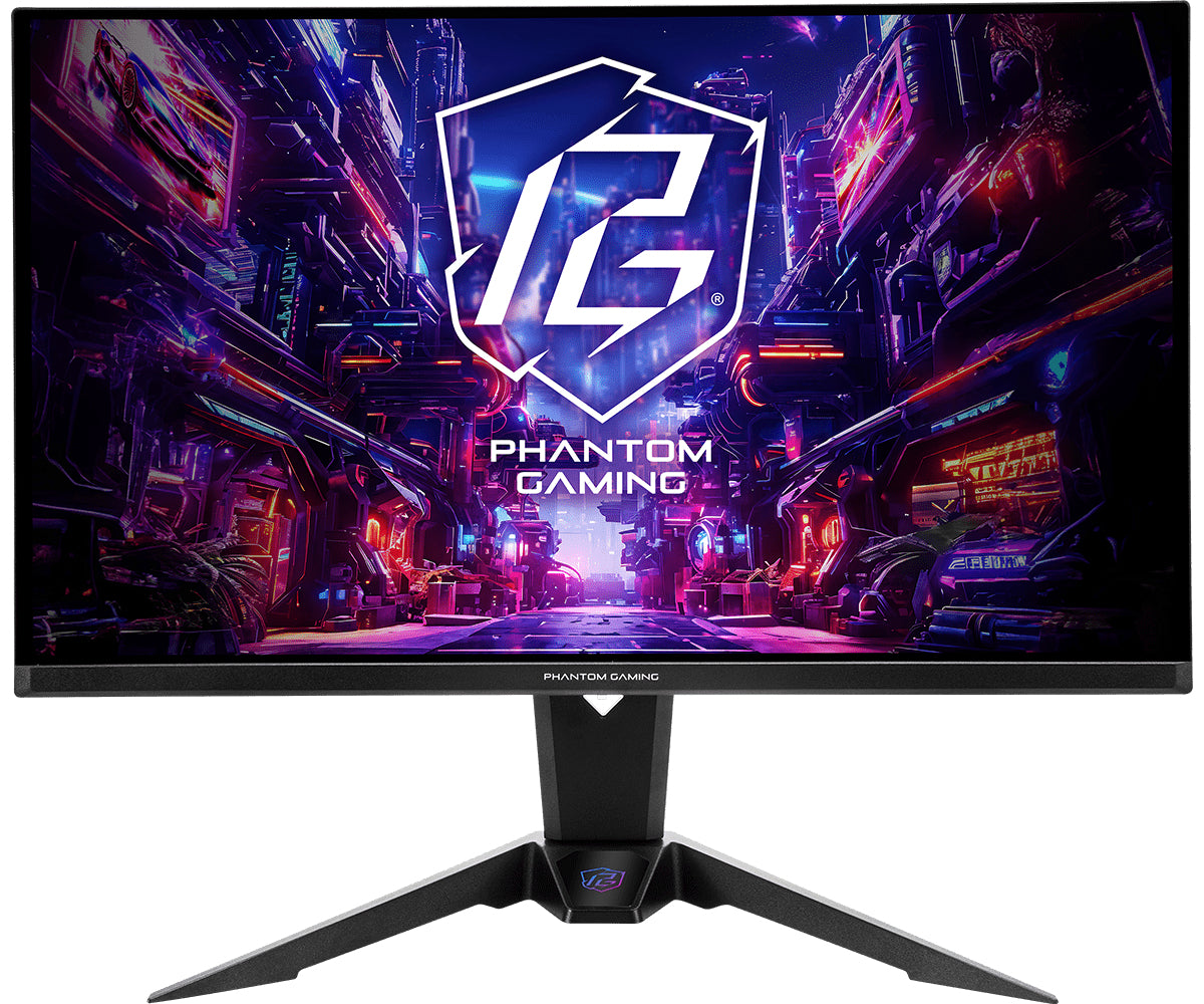Asrock PGO27QFV computer monitor 68.6 cm (27") 2560 x 1440 pixels Quad HD QD-OLED Black