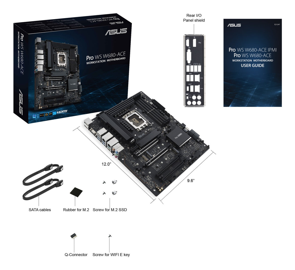 ASUS PRO WS W680-ACE Intel W680 LGA 1700 ATX
