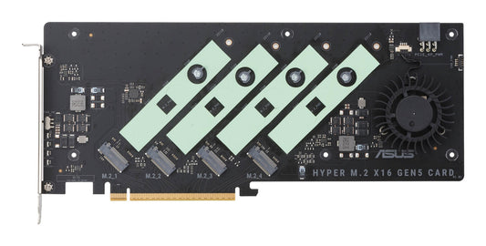 ASUS Hyper M.2 x16 Gen5 Card interface cards/adapter Internal