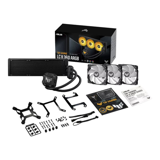 ASUS TUF GAMING LC II 360 ARGB Processor All-in-one liquid cooler 12 cm Black