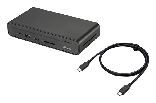 ASUS Triple Display USB-C Dock Duo DC301 Wired Black