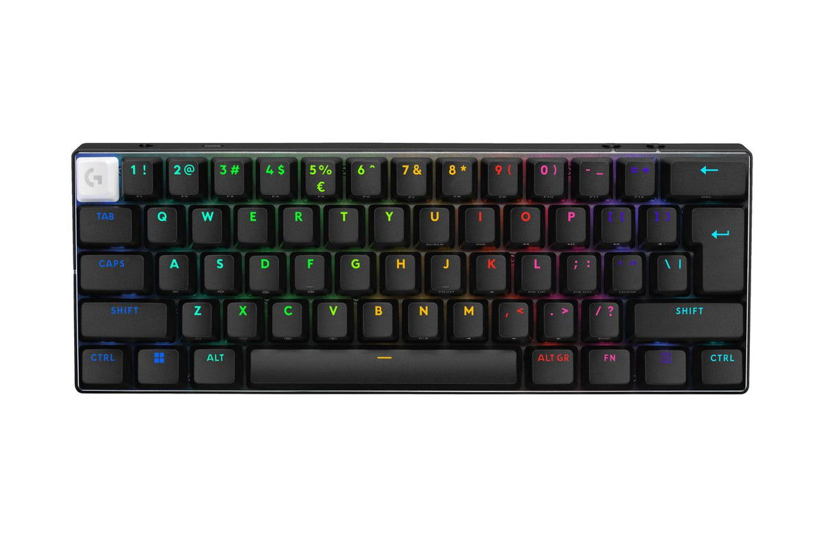 Logitech Pro X 60 Keyboard Gaming Usb + Rf Wireless + Bluetooth Qwerty Us International Black