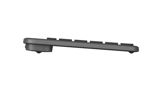 Logitech Signature Slim Solar + K980 keyboard Universal RF Wireless + Bluetooth QWERTZ German Graphite