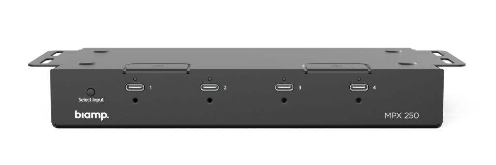 Biamp EasyConnect MPX 250 DC. Multi-unit direct connection hub for EasyConnect MPX 250